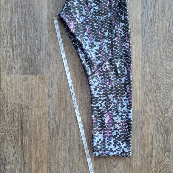 Lululemon All Sport Crop Floral Sport Tranquil Blue Multi Size 6 - Picture 8 of 8